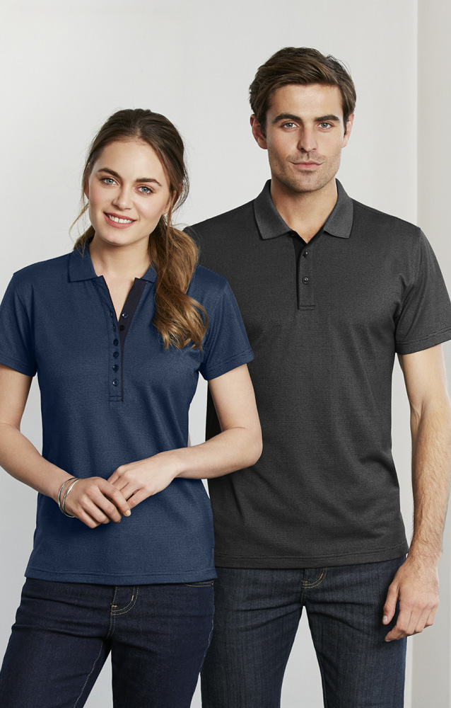 Mens Shadow Polo