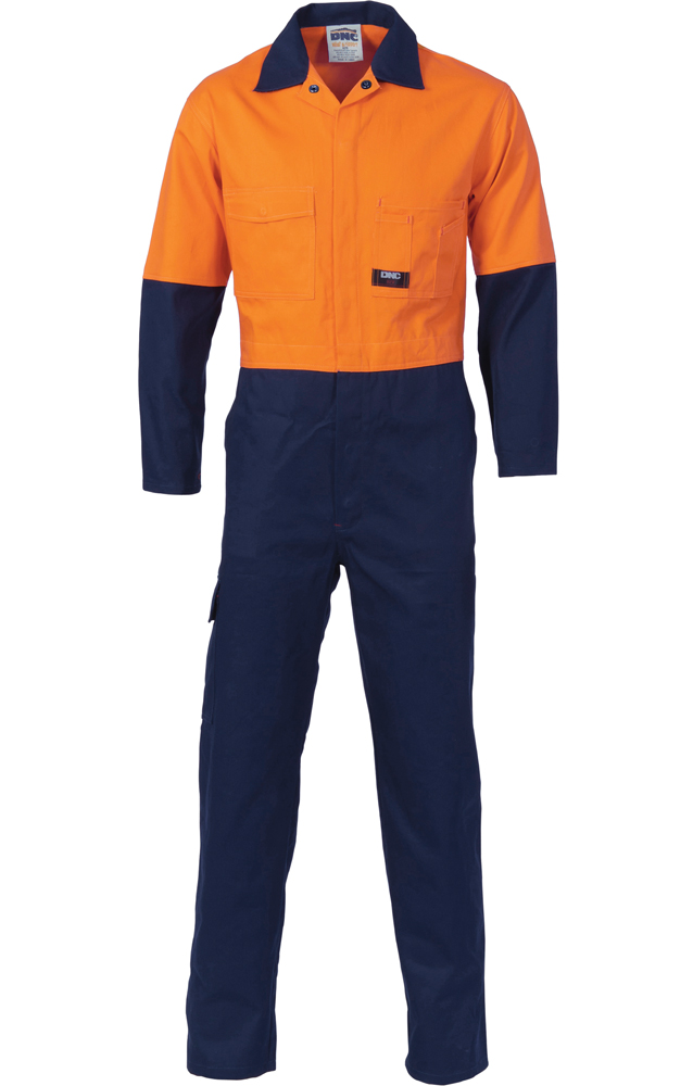 Hivis Cool-Breeze Two Tone Cotton Coverall