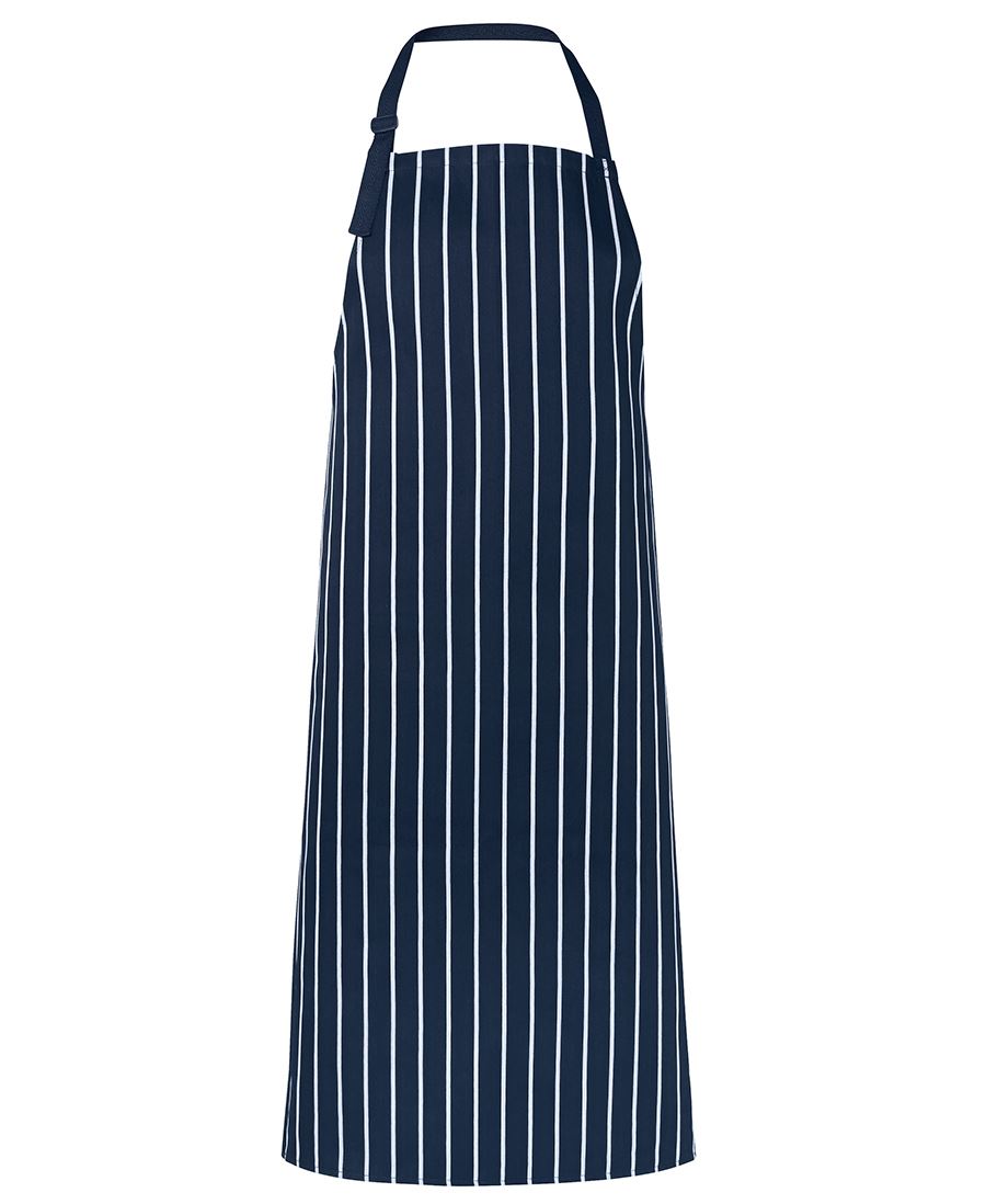 JBs Striped Bib Apron WITHOUT Pocket