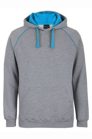 JBs Men's Contrast Fleecy Hoodie