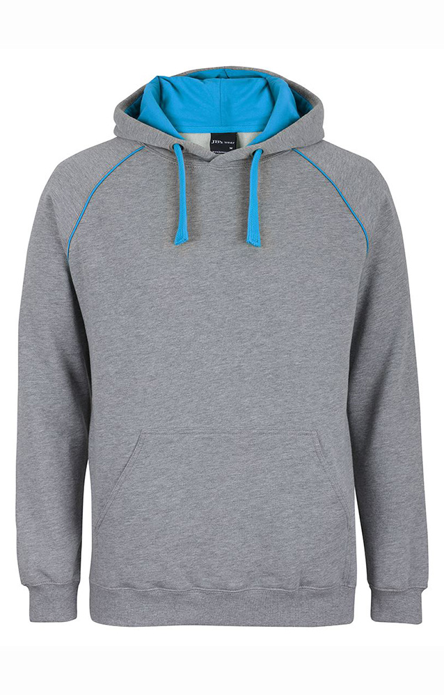 JBs Men’s Contrast Fleecy Hoodie