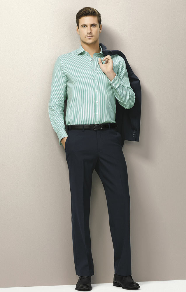 Mens Flat Front Pants