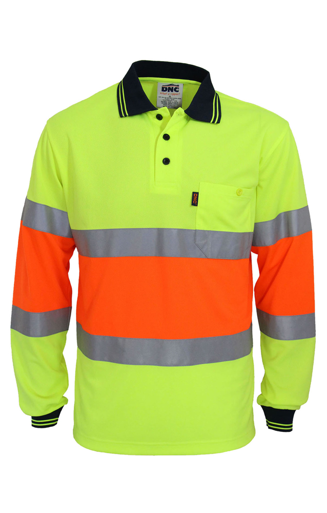 Hi-Vis Cool-dry 2 Tone Bio-motion D/N Polo