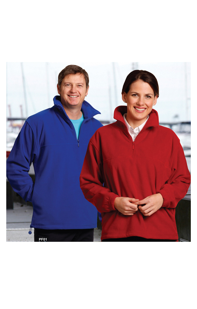 Mt Buller Half Zip Polar Fleece Pullover