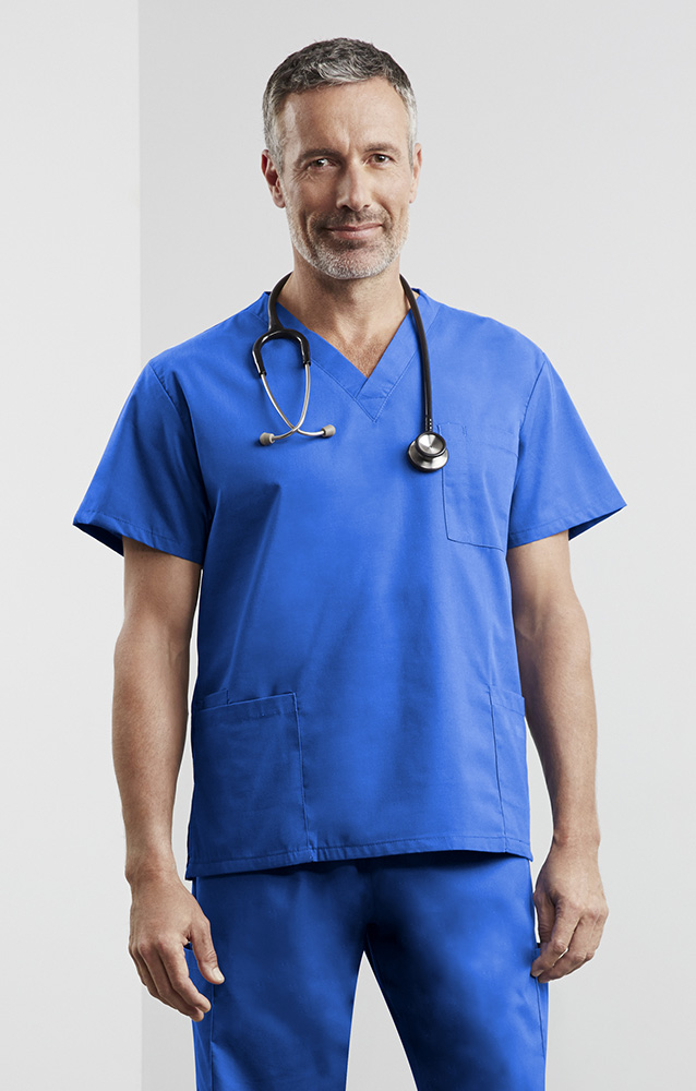 Unisex Classic Scrub Top