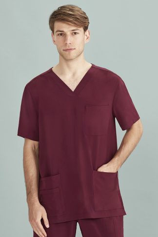 Men's V-Neck Scrub Top