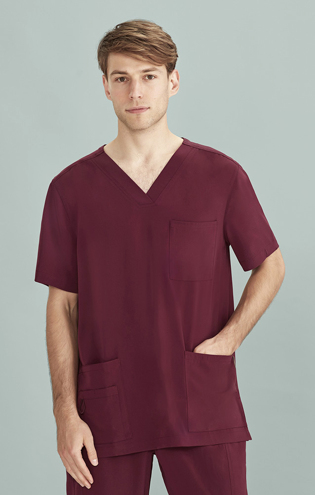 Mens V-Neck Scrub Top