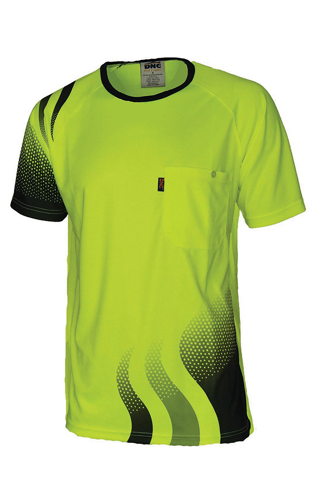 WAVE HI VIS SUBLIMATED TEE