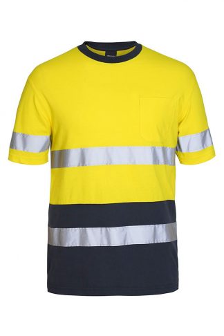 HI VIS COTTON T-SHIRT WITH TAPE