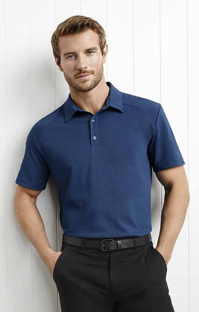 Mens Byron Cotton Rich Polo S/S