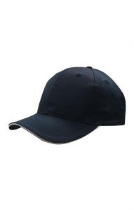 Breathable Poly Twill Cap with Sandwich Trim