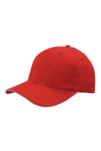 Breathable Poly Twill Cap with Sandwich Trim