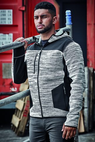 Unisex Streetworx Reinforced Knit Hoodie