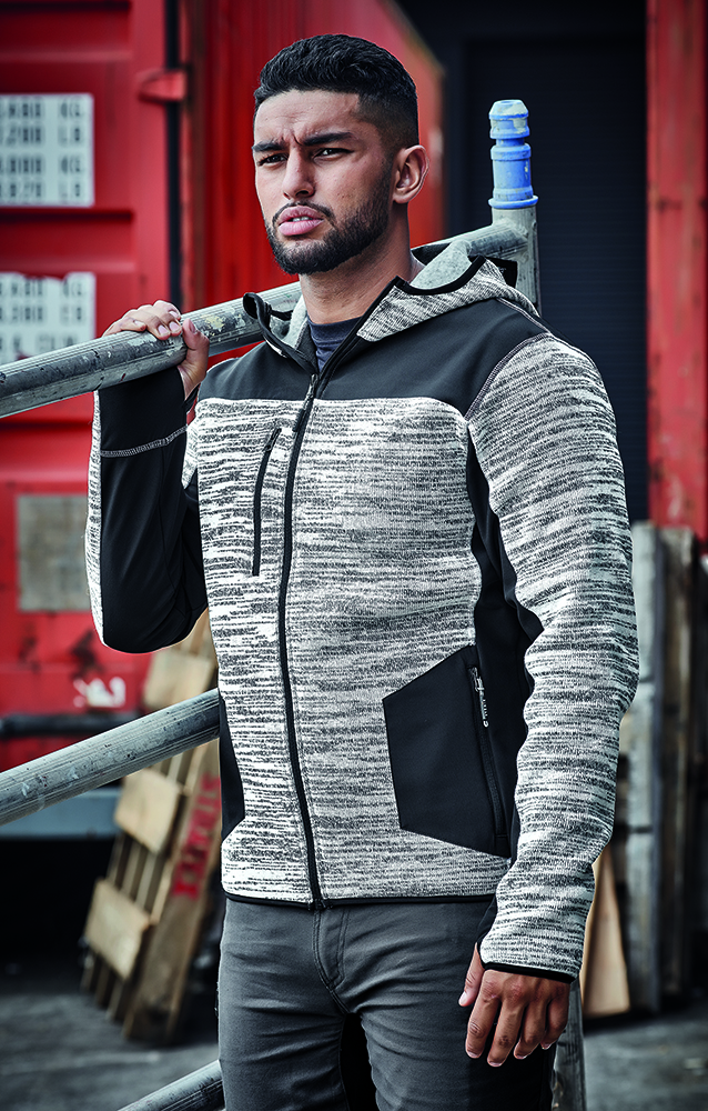 Unisex Streetworx Reinforced Knit Hoodie