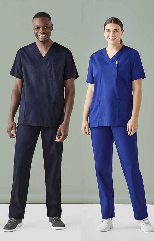 Unisex Reversible Scrub Top (For Commercial Laundromats)