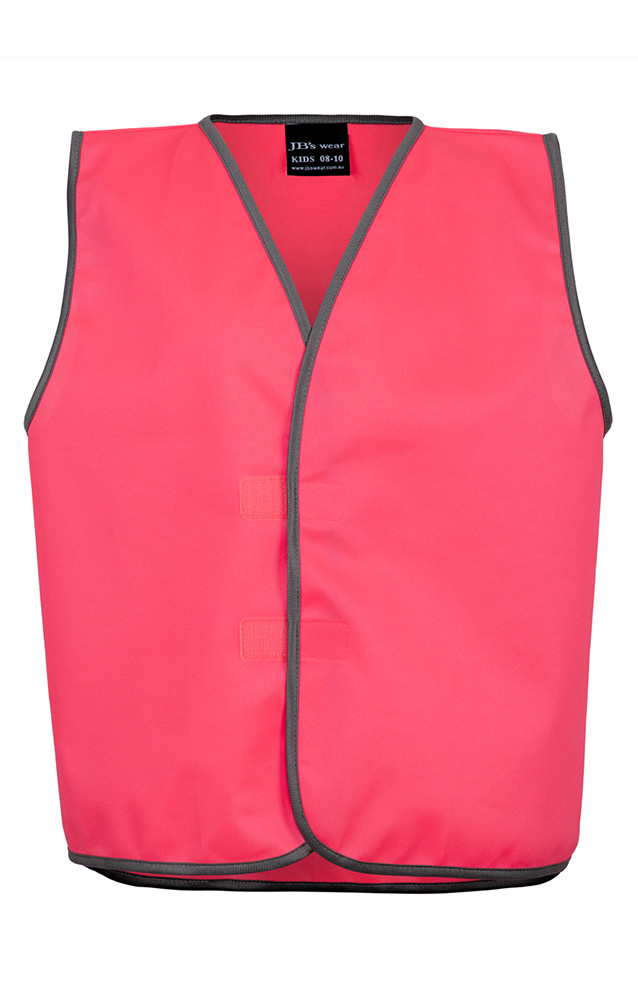 JBs Children’s Hi Vis Vest In Pink, Orange and Lime Colours